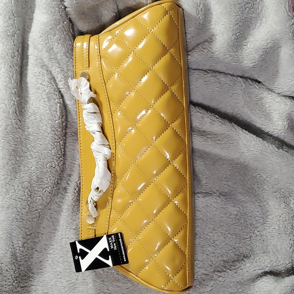 Maxx New York yellow clutch